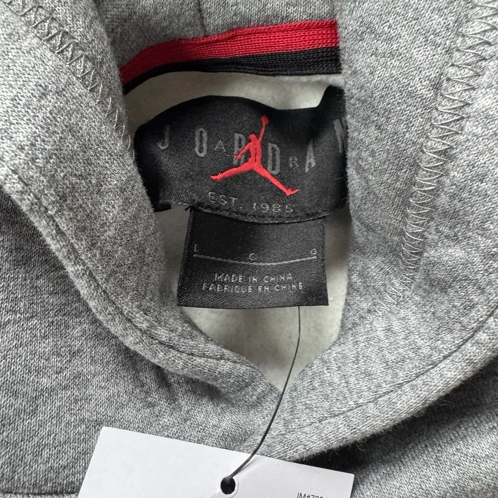 New Nike Jordan Tokyo Store Exclusive Hoodie Gray Large‎